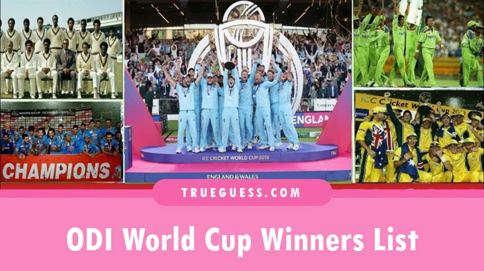 odi-world-cup-winners-list-till-now