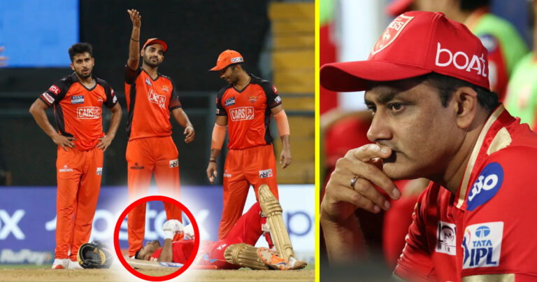 a-painful-accident-happened-with-mayank-agarwal-on-the-fatal-ball-of-umran-owner