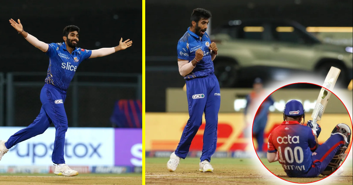 prithvi-shaw-kneels-in-front-of-jasprit-bumrahs-quick-bouncer