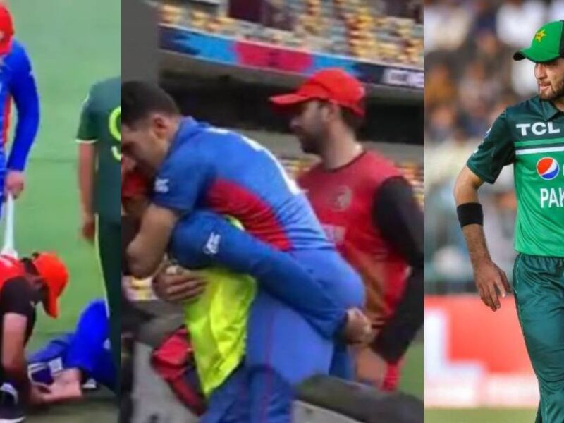due-to-shaheen-afridis-sharp-yorker-ball-the-afghanistan-player-had-to-go-to-the-pavilion-on-his-shoulders