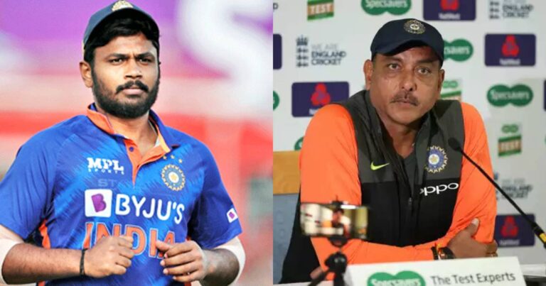 ravi-shastri-furious-over-not-giving-sanju-samson-a-place-in-the-indian-teams-playing-11