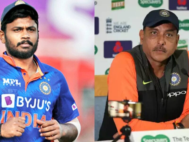 ravi-shastri-furious-over-not-giving-sanju-samson-a-place-in-the-indian-teams-playing-11