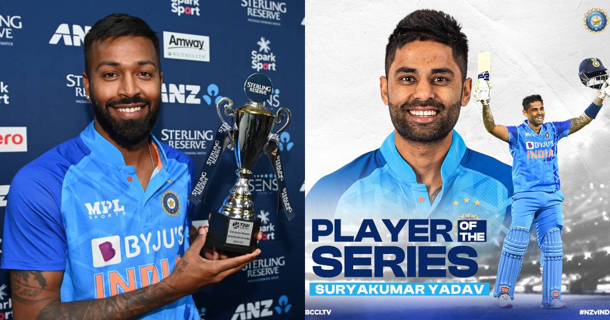 IND vs NZ T20 Series में किस खिलाड़ी ने जीता कौन सा अवार्ड, क्लिक कर जानिए