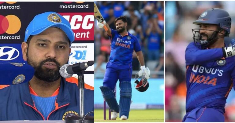 who-among-dinesh-karthik-and-rishabh-pant-will-get-a-place-in-the-playing-11-against-england-captain-rohit-sharma-gave-a-big-update