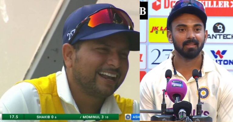 kuldeep-yadav-was-seen-smiling-in-pain-after-being-dropped-from-the-team-in-the-second-test-video-went-viral