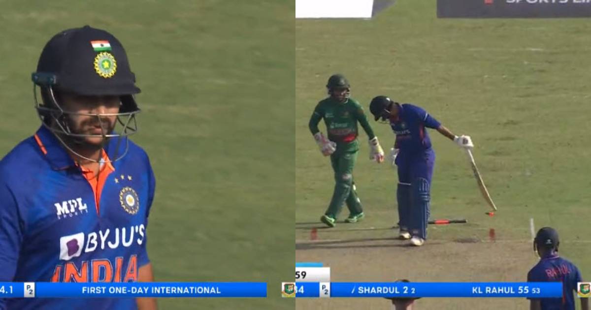 shardul-thakur-was-bowled-by-haqib-al-hasan-after-scoring-2-runs-in-3-balls