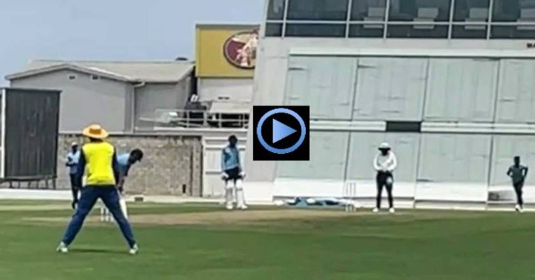 ind-vs-wi-kohli-once-again-failed-in-the-warm-up-match-and-returned-to-the-pavilion-after-scoring-only-3-runs-watch-video