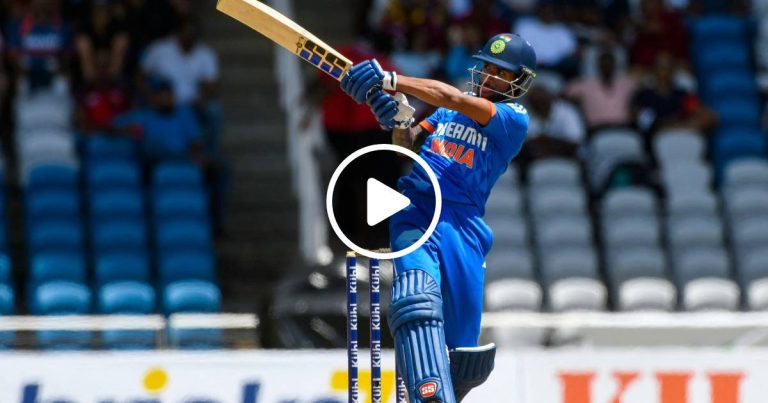 video-tilak-verma-hit-alzarri-joseph-for-two-sixes-in-two-consecutive-balls-in-the-debut-match