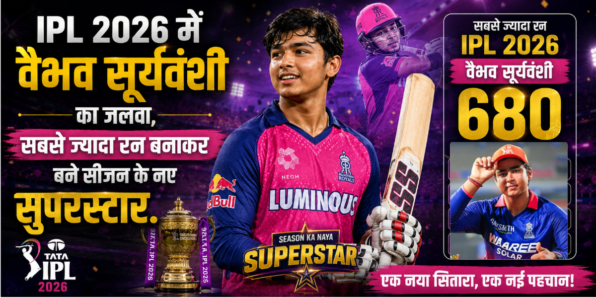 vaibhav-suryavanshi-shines-in-the-ipl-2026-orange-cap-becomes-the-seasons-new-superstar-with-the-most-runs